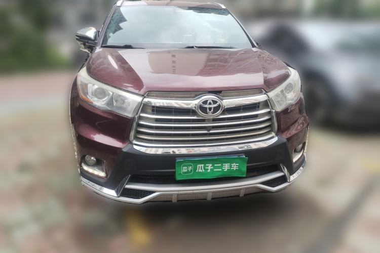 Used Toyota Highlander 2017 2.0T Four-Wheel Drive Luxury Edition 7 Seats Front