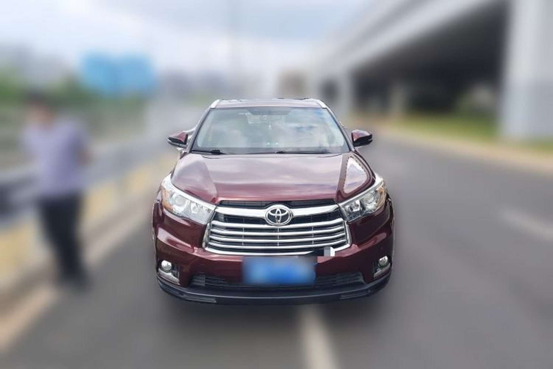 Used Toyota Highlander 2017 2.0T Four-Wheel Drive Luxury Edition 7 Seats Front