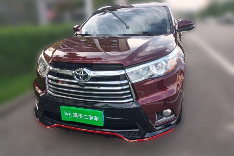 Used Toyota Highlander 2017 2.0T Four-Wheel Drive Luxury Edition 7 Seats Front