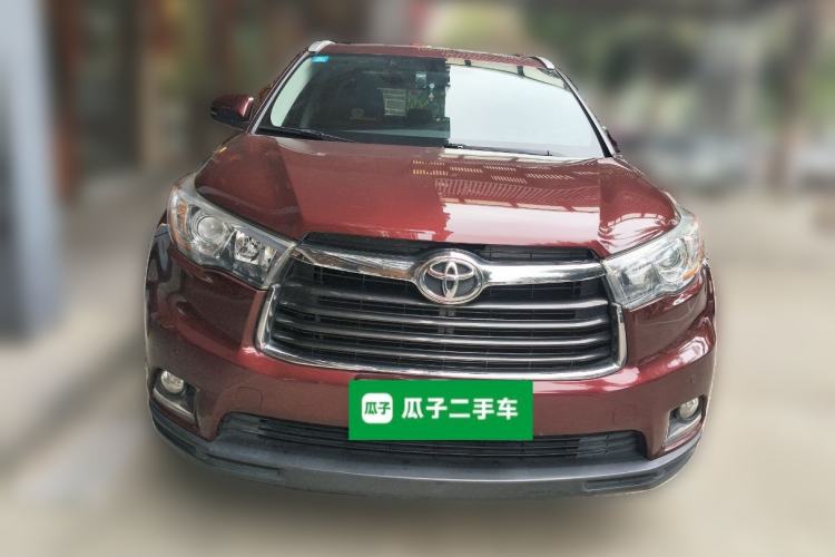 Used Toyota Highlander 2017 2.0T Four-Wheel Drive Luxury Edition 7 Seats Front