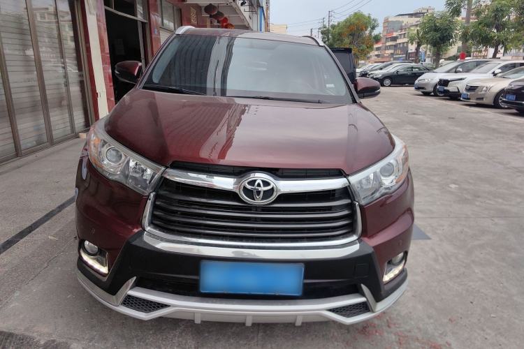 Used Toyota Highlander 2017 2.0T Four-Wheel Drive Luxury Edition 7 Seats Front
