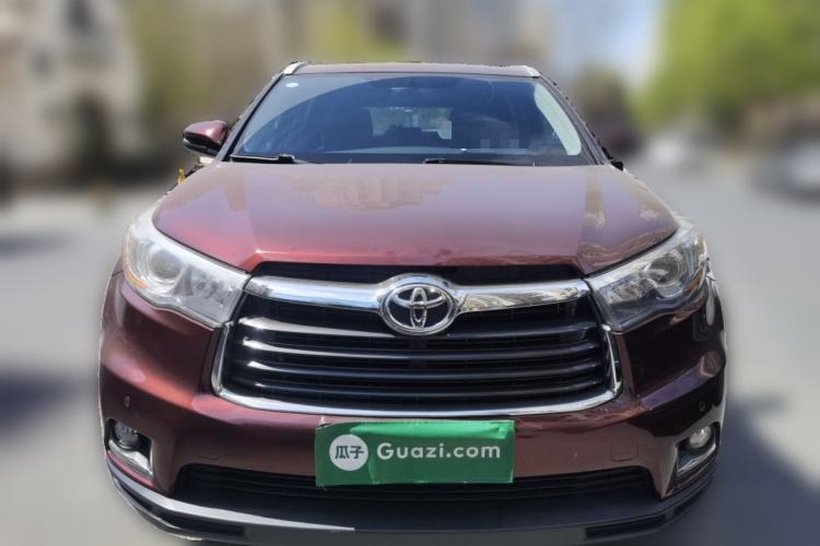Used Toyota Highlander 2017 2.0T Four-Wheel Drive Luxury Navigation Version 7 Seats Front