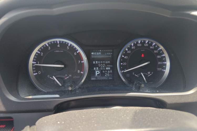 Used Toyota Highlander 2017 2.0T Four-Wheel Drive Luxury Edition 7 Seats Instrument Cluster