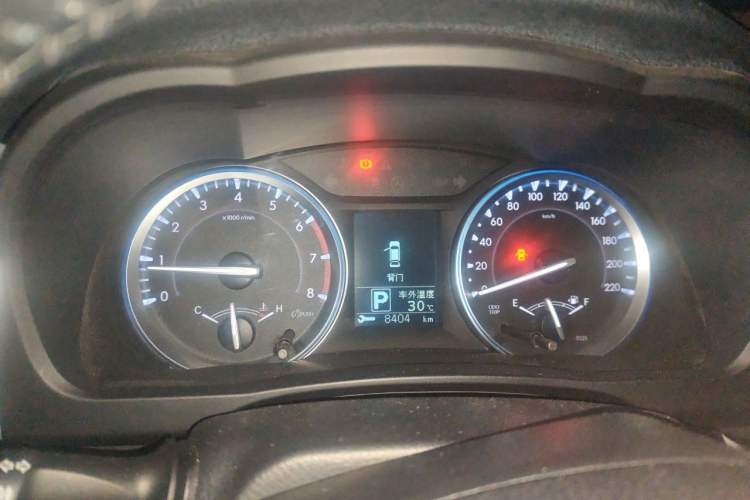 Used Toyota Highlander 2017 2.0T Two-Wheel Drive Elite Version 7 Seats Instrument Cluster