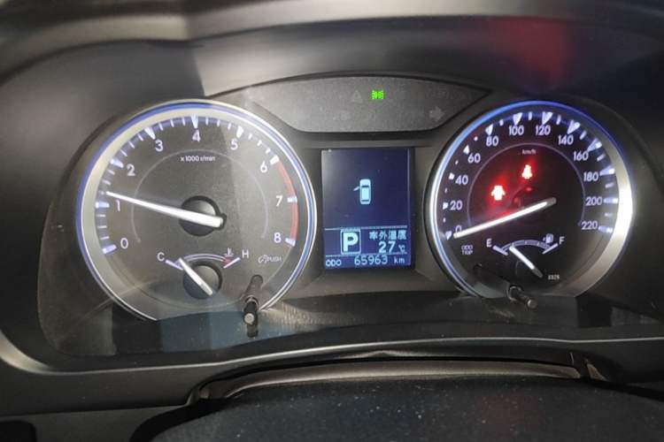 Used Toyota Highlander 2017 2.0T Four-Wheel Drive Luxury Edition 7 Seats Instrument Cluster