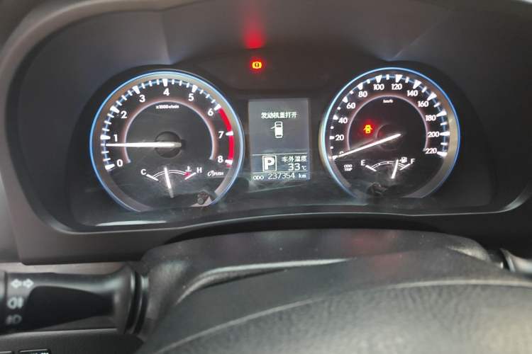 Used Toyota Highlander 2017 2.0T Two-Wheel Drive Luxury Edition 7 Seats Instrument Cluster