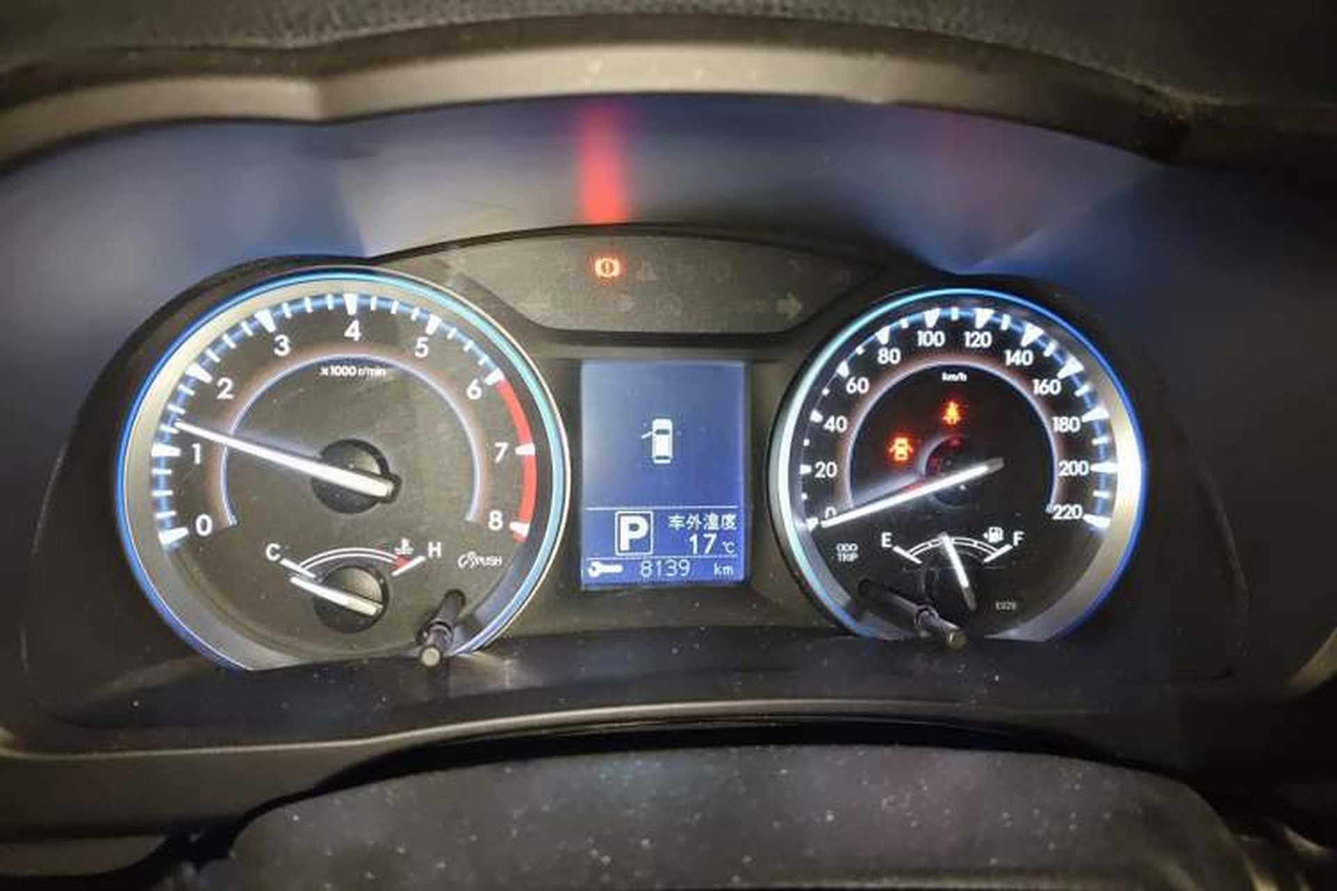 Used Toyota Highlander 2017 2.0T Two-Wheel Drive Luxury Edition 7 Seats Instrument Cluster