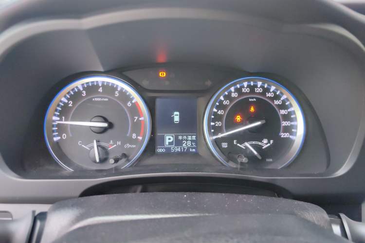 Used Toyota Highlander 2017 2.0T Four-Wheel Drive Luxury Edition 7 Seats Instrument Cluster