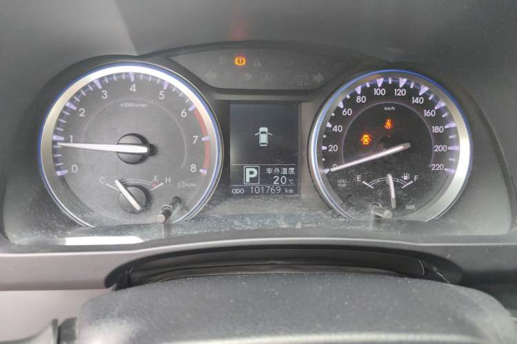 Used Toyota Highlander 2017 2.0T Four-Wheel Drive Luxury Edition 7 Seats Instrument Cluster