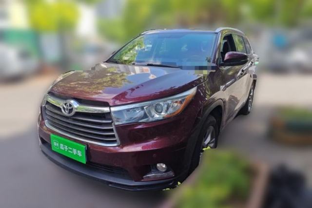 Used Toyota Highlander 2017 2.0T Four-Wheel Drive Luxury Edition 7 Seats