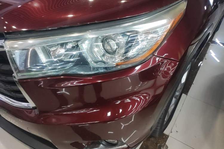 Used Toyota Highlander 2017 2.0T Four-Wheel Drive Luxury Edition 7 Seats Left Front Headlight