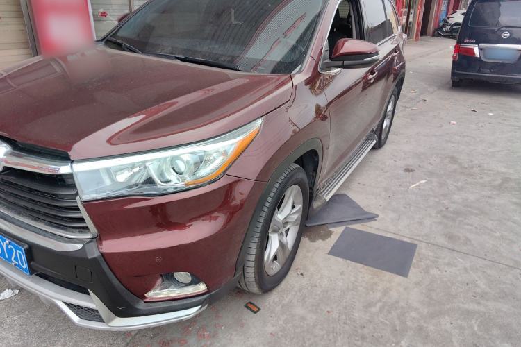 Used Toyota Highlander 2017 2.0T Four-Wheel Drive Luxury Edition 7 Seats Left Front Headlight