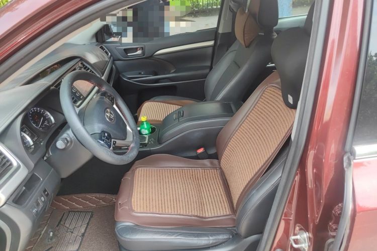 Used Toyota Highlander 2017 2.0T Four-Wheel Drive Luxury Navigation Version 7 Seats Left Front Seat