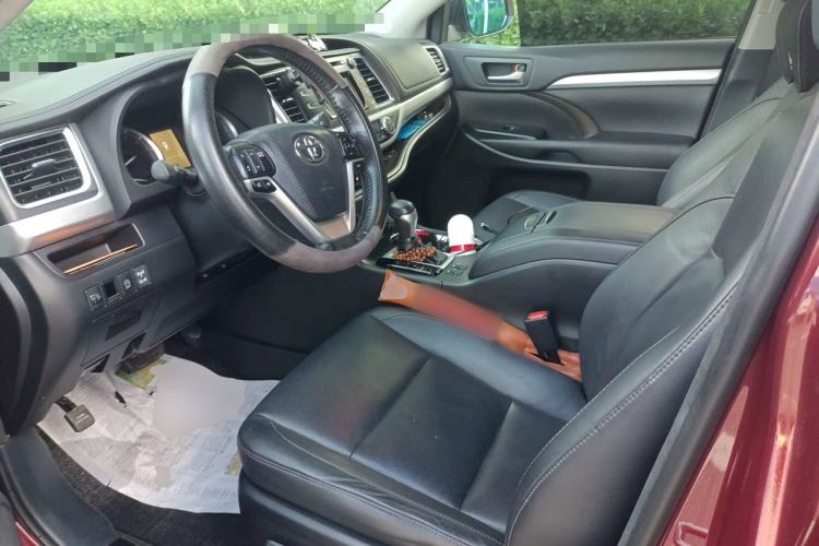 Used Toyota Highlander 2017 2.0T Four-Wheel Drive Luxury Edition 7 Seats Left Front Seat