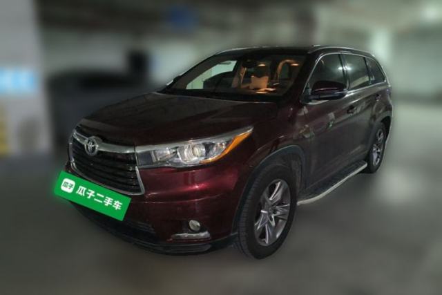 Used Toyota Highlander 2017 2.0T Four-Wheel Drive Luxury Edition 7 Seats