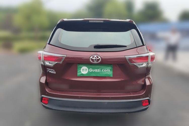 Used Toyota Highlander 2017 2.0T Four-Wheel Drive Luxury Edition 7 Seats Rear