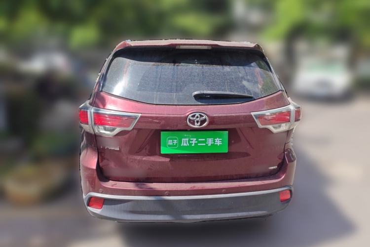 Used Toyota Highlander 2017 2.0T Four-Wheel Drive Luxury Edition 7 Seats Rear