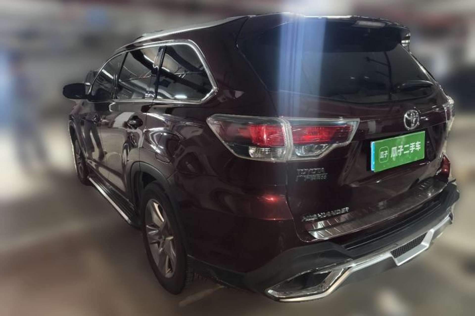 Used Toyota Highlander 2017 2.0T Two-Wheel Drive Luxury Edition 7 Seats Rear Left 45 Deg