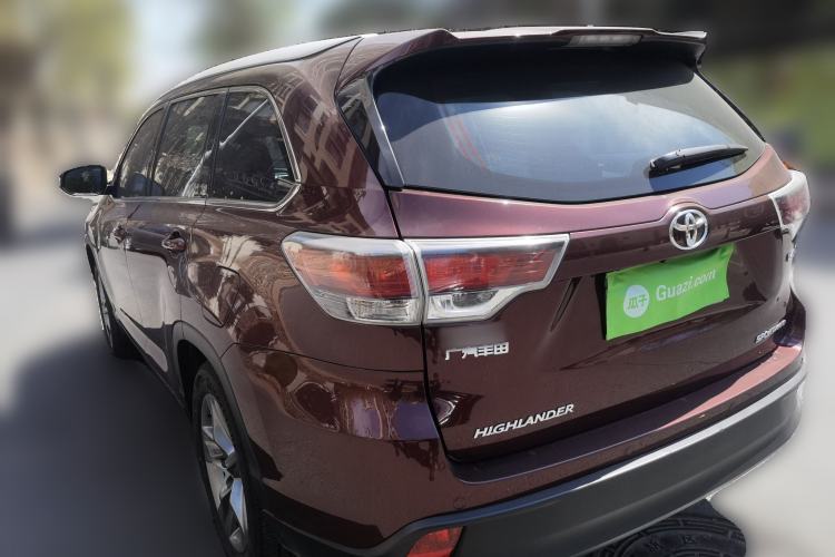 Used Toyota Highlander 2017 2.0T Four-Wheel Drive Luxury Navigation Version 7 Seats Rear Left 45 Deg