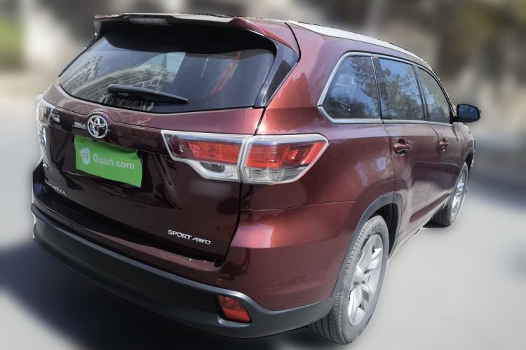 Used Toyota Highlander 2017 2.0T Four-Wheel Drive Luxury Navigation Version 7 Seats Rear Right 45 Deg