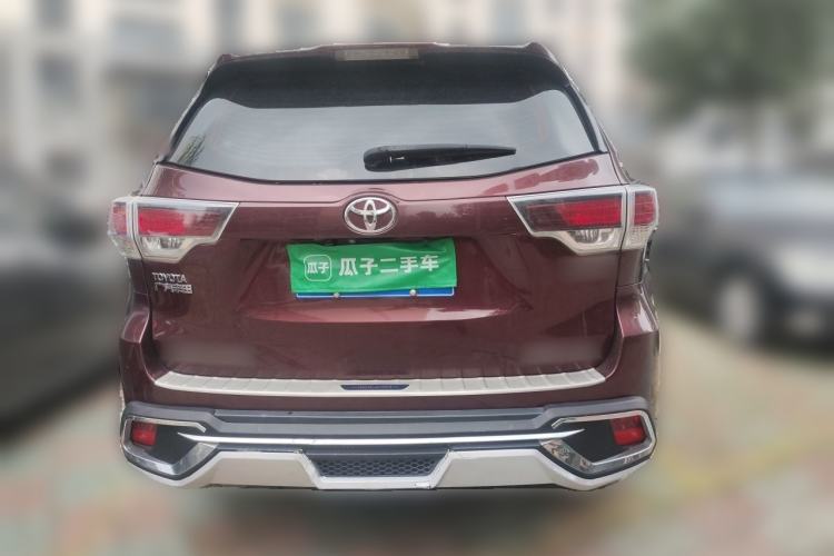 Used Toyota Highlander 2017 2.0T Four-Wheel Drive Luxury Edition 7 Seats Rear