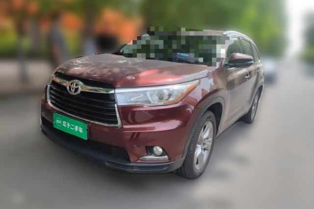 Used Toyota Highlander 2017 2.0T Four-Wheel Drive Luxury Navigation Version 7 Seats