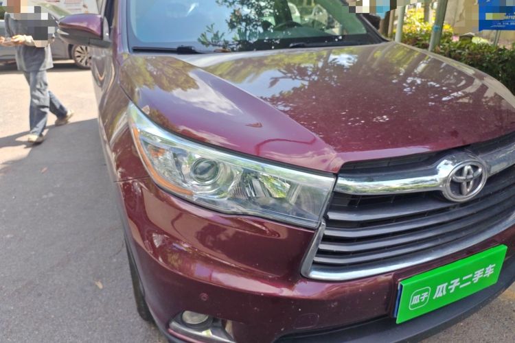 Used Toyota Highlander 2017 2.0T Four-Wheel Drive Luxury Edition 7 Seats Right Front Headlight