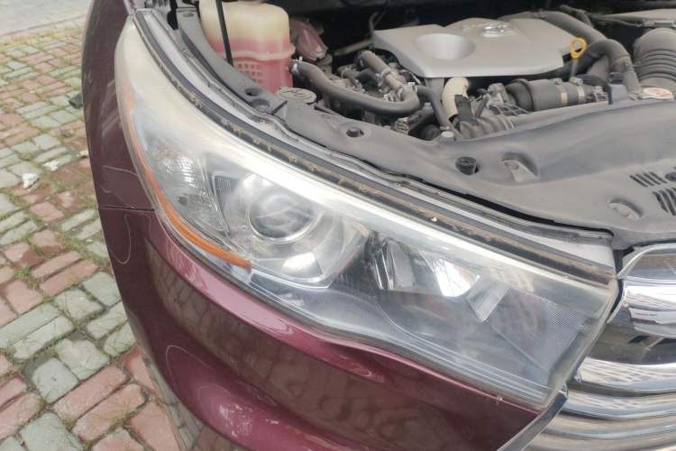 Used Toyota Highlander 2017 2.0T Four-Wheel Drive Luxury Edition 7 Seats Right Front Headlight