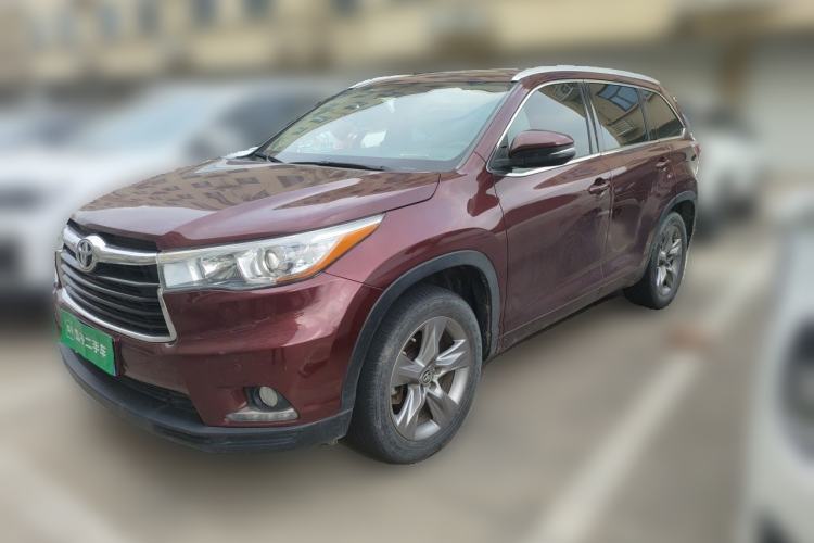 Used Toyota Highlander 2017 2.0T Four-Wheel Drive Luxury Navigation Version 7 Seats Guazi used car, China used car export, Used car for sale, Used cars, Cheapest cars for sale
