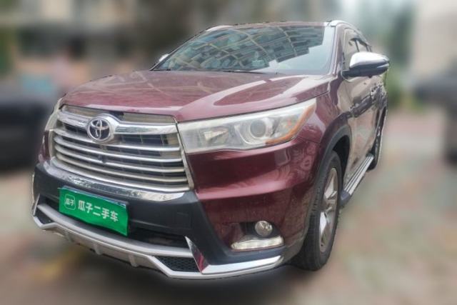 Used Toyota Highlander 2017 2.0T Four-Wheel Drive Luxury Edition 7 Seats