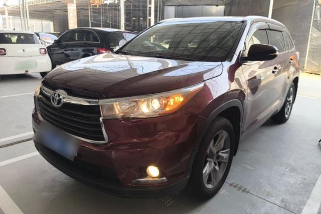 Used Toyota Highlander 2017 2.0T Two-Wheel Drive Luxury Edition 7 Seats