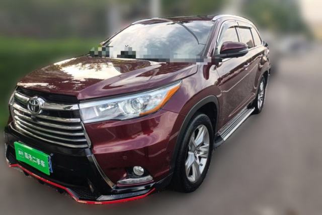 Used Toyota Highlander 2017 2.0T Four-Wheel Drive Luxury Edition 7 Seats