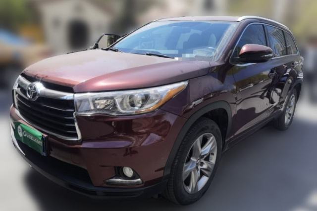 Used Toyota Highlander 2017 2.0T Four-Wheel Drive Luxury Navigation Version 7 Seats