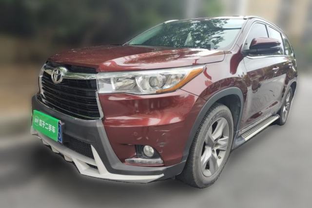 Used Toyota Highlander 2017 2.0T Four-Wheel Drive Luxury Edition 7 Seats