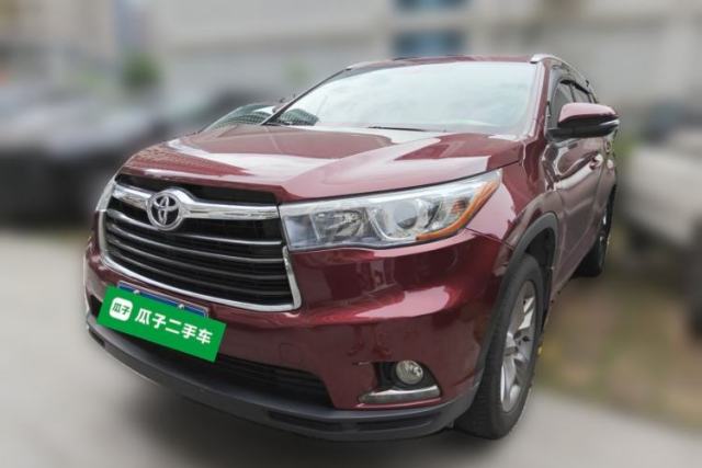 Used Toyota Highlander 2017 2.0T Two-Wheel Drive Luxury Edition 7 Seats