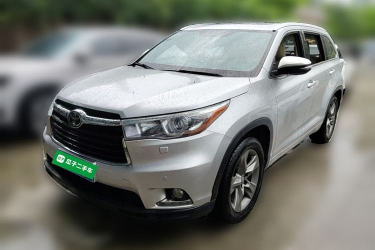 Used Toyota Highlander 2017 2.0T Four-Wheel Drive Luxury Navigation Version 7 Seats Guazi used car, China used car export, Used car for sale, Used cars, Cheapest cars for sale