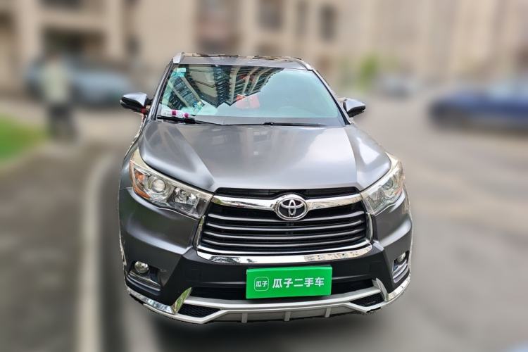 Used Toyota Highlander 2017 2.0T Four-Wheel Drive Luxury Edition 7 Seats Front