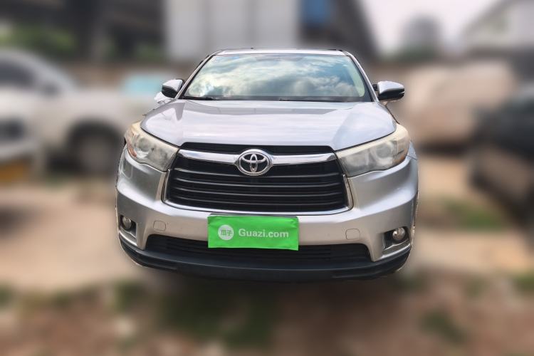 Used Toyota Highlander 2017 2.0T Four-Wheel Drive Elite Edition 7-Seater Front