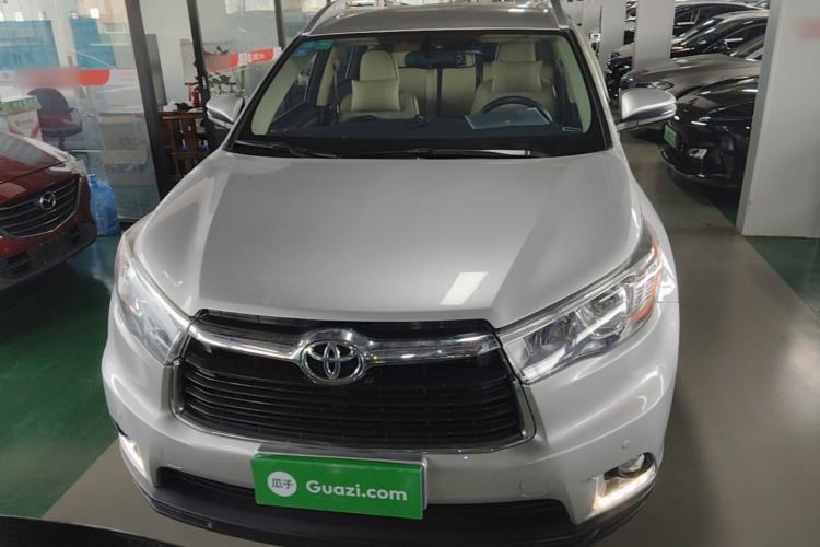 Used Toyota Highlander 2017 2.0T Four-Wheel Drive Elite Edition 7-Seater Front