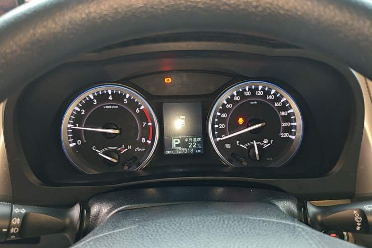 Used Toyota Highlander 2017 2.0T Four-Wheel Drive Elite Edition 7-Seater Instrument Cluster