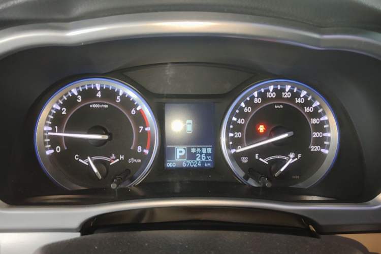 Used Toyota Highlander 2017 2.0T Four-Wheel Drive Elite Edition 7-Seater Instrument Cluster