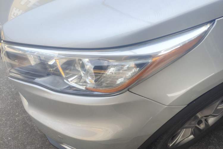 Used Toyota Highlander 2017 2.0T Four-Wheel Drive Luxury Edition 7 Seats Left Front Headlight