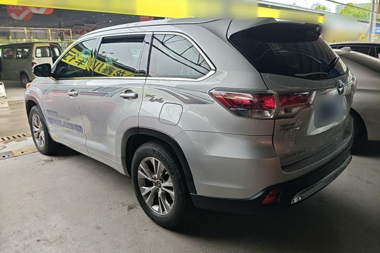 Used Toyota Highlander 2017 2.0T Four-Wheel Drive Elite Edition 7-Seater Rear Left 45 Deg