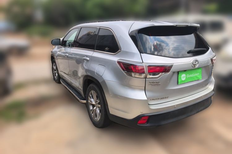 Used Toyota Highlander 2017 2.0T Four-Wheel Drive Elite Edition 7-Seater Rear Left 45 Deg