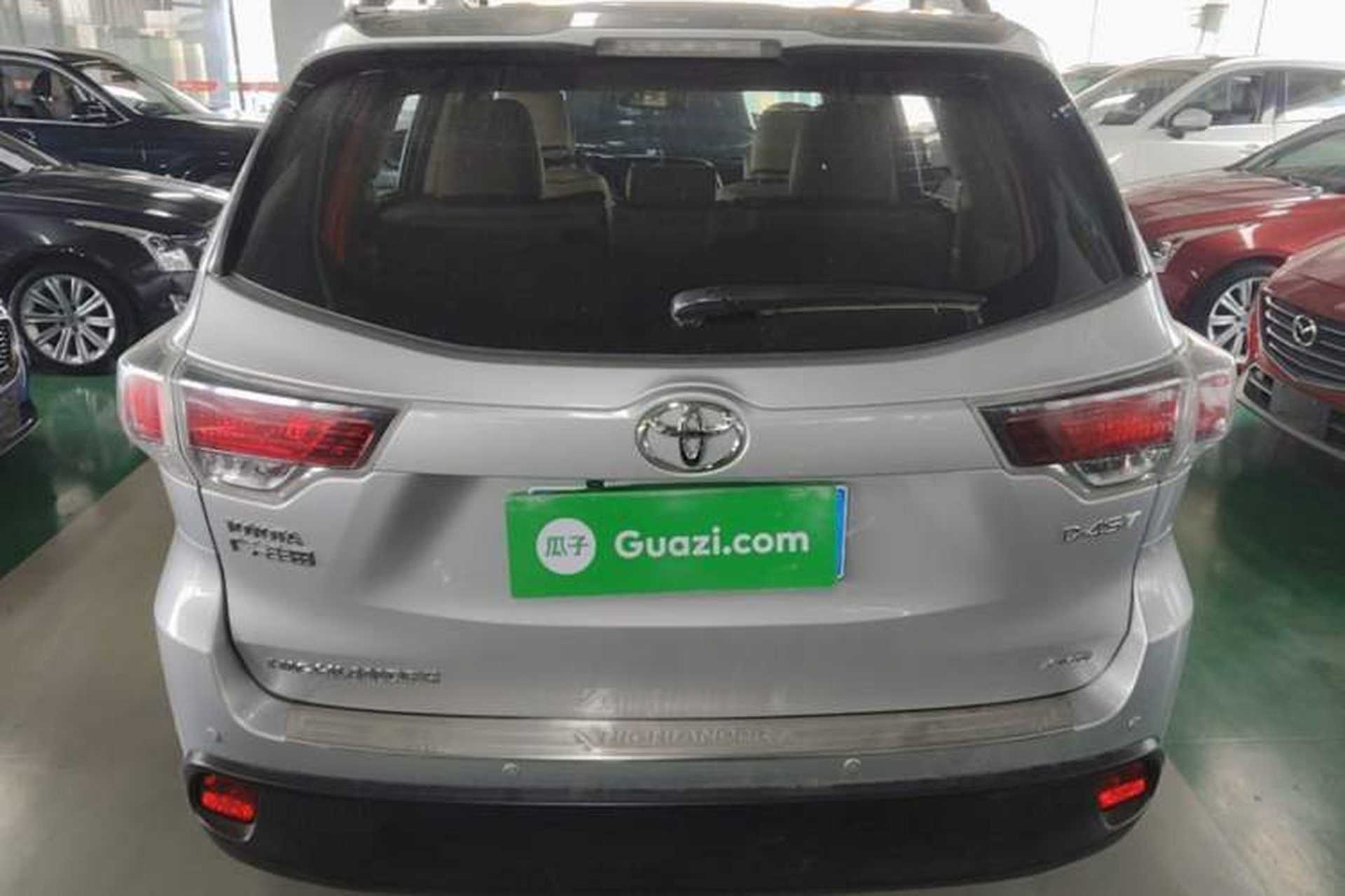 Used Toyota Highlander 2017 2.0T Four-Wheel Drive Elite Edition 7-Seater Rear