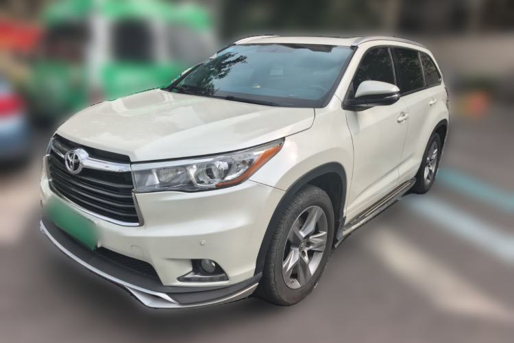 Used Toyota Highlander 2017 2.0T Two-Wheel Drive Luxury Edition 7 Seats Guazi used car, China used car export, Used car for sale, Used cars, Cheapest cars for sale