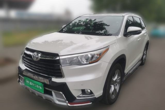 Used Toyota Highlander 2017 2.0T Four-Wheel Drive Luxury Edition 7 Seats