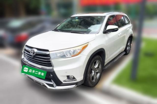 Used Toyota Highlander 2017 2.0T Four-Wheel Drive Luxury Edition 7 Seats
