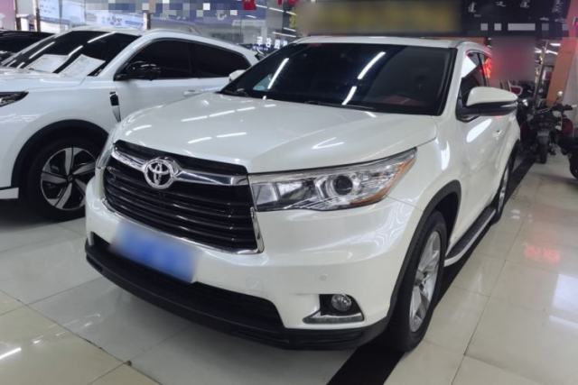 Used Toyota Highlander 2017 2.0T Four-Wheel Drive Luxury Edition 7 Seats