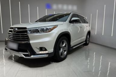 Used Toyota Highlander 2017 2.0T Four-Wheel Drive Luxury Edition 7 Seats